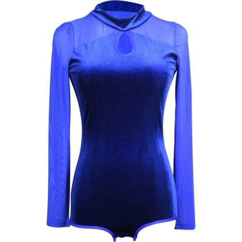 Latin Dance Training Suit Dance Tops Long Sleeved T-shirt Stage Competition Dancewear Ballroom Samba Dancing Practice Costume