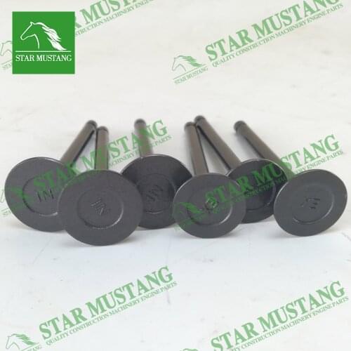 Z602 D902 Engine Valve Intake 1G687-13110 1G460-13110 Exhaust 1G687-13120 1G460-13120 For Kubota (For One Engine)