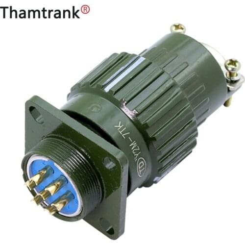 1set Y2M Military Connector 2 3 4 5 7 10 14 16 pins Male&Female Aviation Plug Socket Y2M-2TK 3TK 4TK 5TK 7TK 10TK 14TK 16TK
