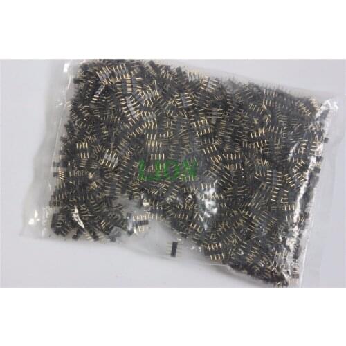 1000pcs/lot, 4pin RGB connector, 4 pin needle, male type double 4pin, for LED RGB strip connector