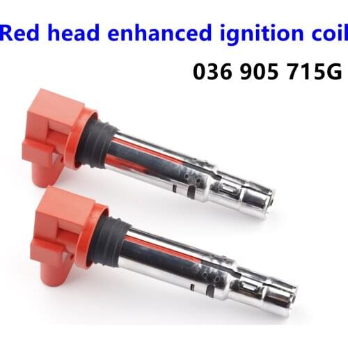 4Pcs Ignition Coil For -Vw-Polo Tiguan Golf Cc Eos Passat Jetta Bora Beetle Sharan A1 A3 036905715 for Ea111 Ignition Coil Ea11