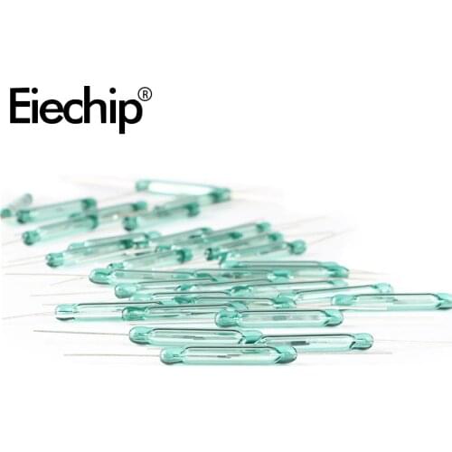 5pcs/lot N/O Reed Switch sensor switch 4*28MM Normally Open Magnetic Induction switch Original