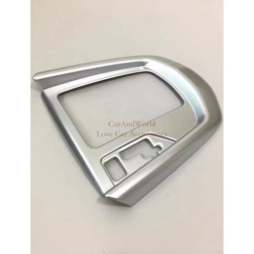 For 2017 Mazda CX-3 CX3 2018 Interior Gear Shift Box Panel Cover Trim ABS Chrome Decoration Sticker CX 3 Car-Styling Accessories