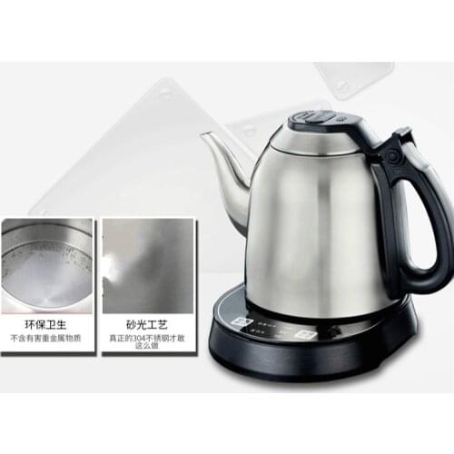 Electric kettle stainless steel 304 food grade thermostatic electric Fashion product 1.2L NEW Safety Auto-Off Function good