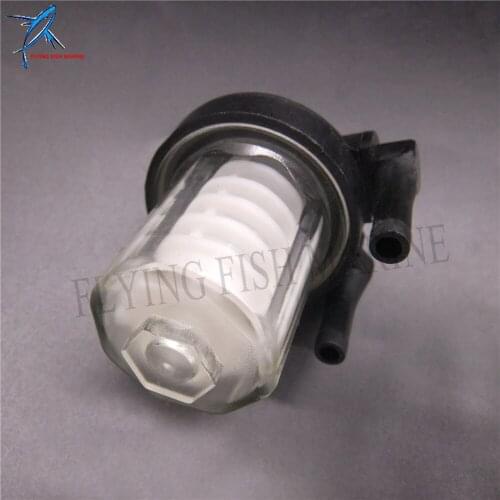 Outboard Engine 5040067 Fuel Filter for Evinrude Johnson OMC 4HP 6HP, 6mm 1/4"