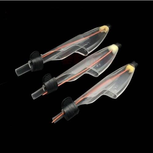 Transparent ABS tough materials Rod cover for protect your rod tip in fishing activities 12 pcs