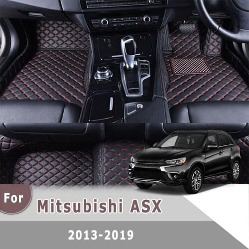 RHD Carpets For Mitsubishi ASX 2019 2018 2017 2016 2015 2014 2013 Car Floor Mats Custom Floorliners Styling Automobiles