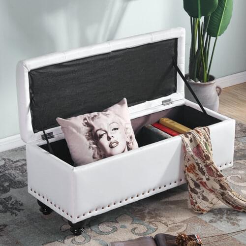 Nordic Change Shoe Bench Storage Stools Multifunctional Creative Storage Rectangular Clothing Sofa Stool Box Ottoman