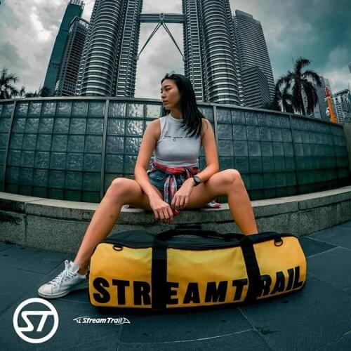 Stream Trail Waterproof Outdoor Wahoo Long Bag 48L Free Dive Fin Fishing Rod Backpack Shoulder Dry Bag Water Resistant Daypack