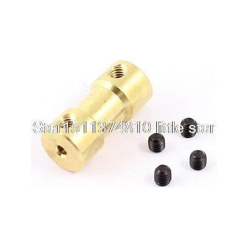 2.3mm x 2mm RC Airplane Model Toy Brass Motor Shaft Coupling Coupler Connector