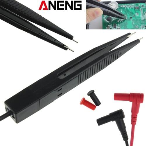 ANENG SMD Chip Component LCR Testing Tool Multimeter Tester Meter Pen Probe Lead Tweezers for Vichy