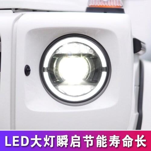 Car Goods For Benz W463 G350 G500 G55 G63 2007-2017 Head lamp LED Headlight LED Dual Projector Headlights Replacement