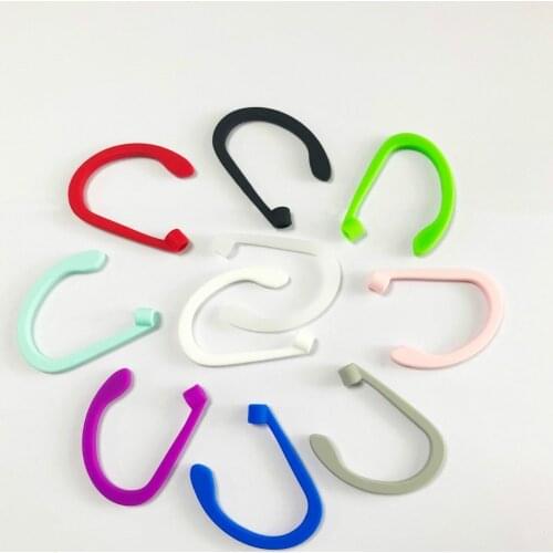 For iphone wireless bluetooth headset sports anti-lost silicone sleeve ear hook, protection sports headset hook For i11 i12 i14