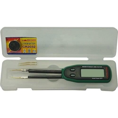 Smart SMD Tester MASTECH MS8910 Digital Multimeter 3000 counts RC Resistance Capacitance Diode Meter Tester Auto Scan