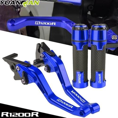 For BMW R1200R 2006-2014 2007 2008 2009 2010 2011 Motorcycle R1200 R Accessories Brake Clutch Levers Handlebar Handle Hand Grips