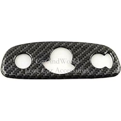 For Opel Mokka Buick Encore 2016-2019 Interior Headlight Control Cover Fog Lamp Button Panel Trims ABS Garnish Car Accessories