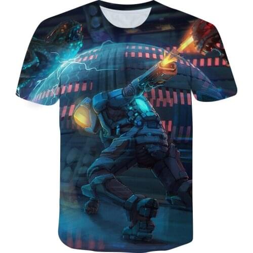 3D Summer Mens and Womens Casual T-shirts XXS-6XL O-neck Shirt