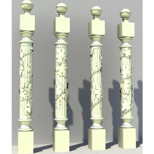 Furniture table desk cabinet chair sofa bed leg 3D model STL format file Artcam K56