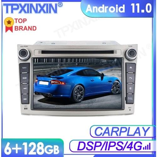 6+128GB Android 11 For Subaru Outback 2009 -2014 Multimedia Player GPS Navi Audio Stereo Screen DVD Head Unit Tape Recorder