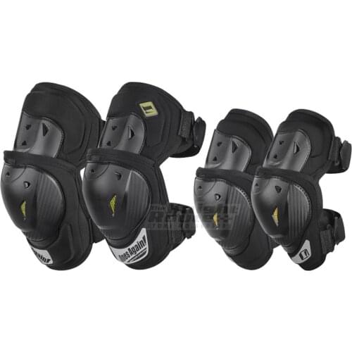 Motorcycle Knee & Elbow Pads Motocross Knee Protection Moto Racing Protective Guard Gear Motorbike Knee Elbow Pads CE EN1621-1