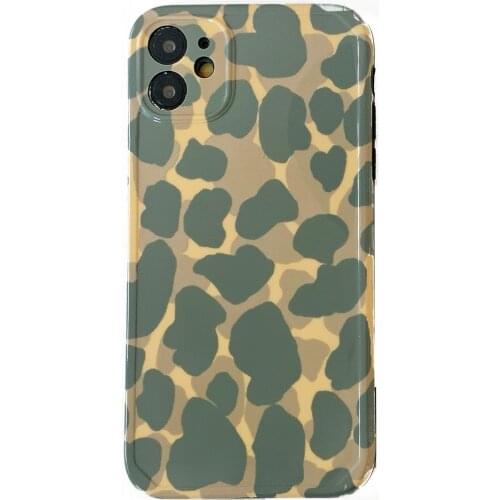 Popular Color Leopard Print Case for iPhone 12 Pro Max Back Phone Cover for 12 Mini 11 Pro Max X XS XR 8 7 Plus SE 2020 Capa