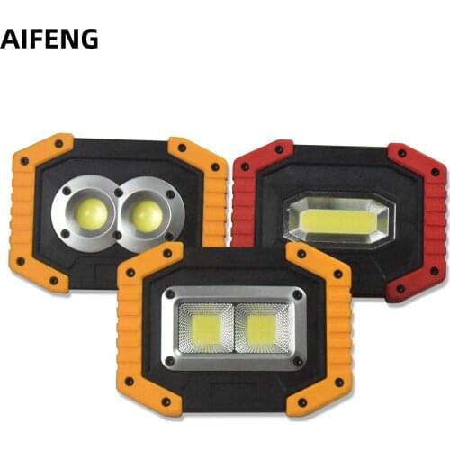 AIFENG Portable Spotlight Led Work Light 18650 or AA Battery Operated Searchlight For Outdoor Hunting Camping Lantern Flashlight