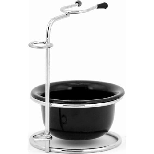 Durable New Beauty Design Men Shaving Bowl Mug Brush Soap Dish Stand Holder Portable Shaving Razor Beard Clean Shaver Kits Set