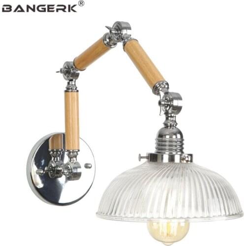 Nordic Design Loft Edison LED Wall Lamp Flexible Modern Long Arm Sconce Wall Lights For Home Decor Lighting Indoor Wandlamp