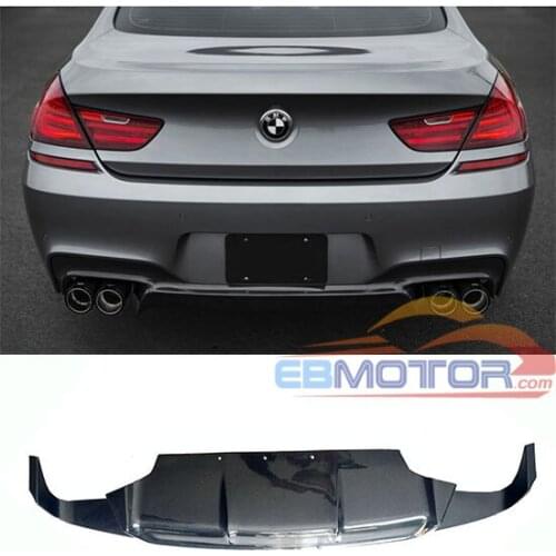 Real Carbon Fiber Rear Diffuser For BMW F06 F12 F13 6 Series M-Sport Model B295