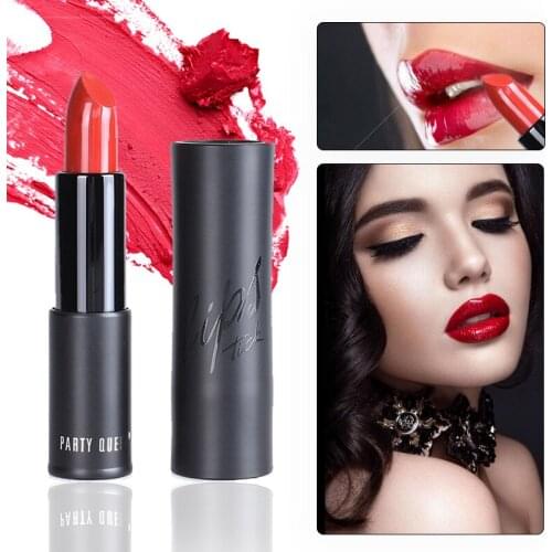 1 pcs Waterproof Lip stick Lasting Sexy Red Matte Lipstick Light weight Easy To Wear Lip Gloss Make Up Cosmetics
