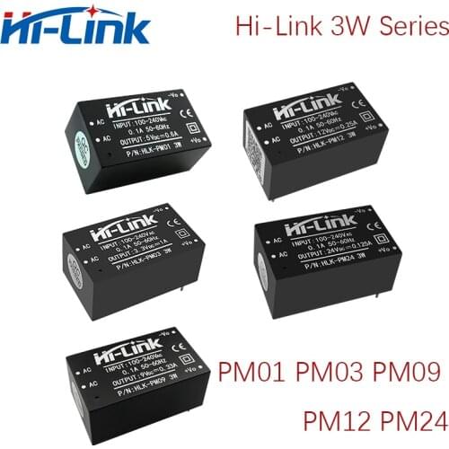100pcs/lot PM01 PM03 PM09 PM12 PM24 Hi-Link 3W series AC to DC switch power supply module Manufacturer