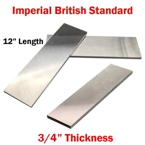 3/4*3*12" 3/4x3x12" 3/4 Inch Thick Imperial British Standard HSS Rectangle Boring Bar Fly Cutter Cutting Lathe Tool Bit