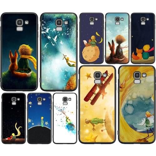 The Little Prince with fox For Samsung J8 J7 Duo J730 J6 J5 J530 J4 J3 J330 J2 Core Star Prime 2018 EU Plus Soft TPU Phone Case