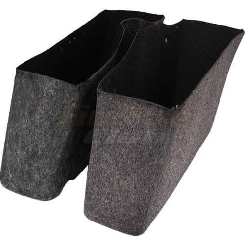 Motorcycle Drop-in Saddlebag Insert Liner Cover For Harley Touring Ultra FLHT FLTR FLHR Street Electra Glide Road King 1996-2013