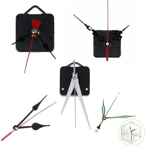 DIY Clock Mechanism Parts Classic Hanging Black Quartz Watch Wall Clock Movement Quartz Wall Clock Movement