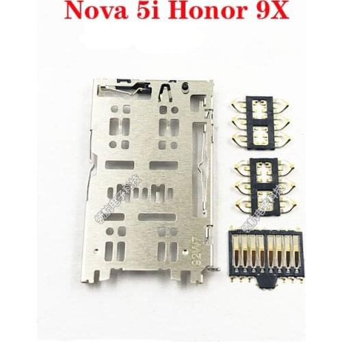 For Huawei Honor 9X Nova5i card core sim card slot card iron 4 piece set