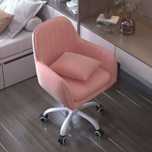 Home computer chair comfortable and sedentary student study chair liftable office chair study writing backrest makeup chair
