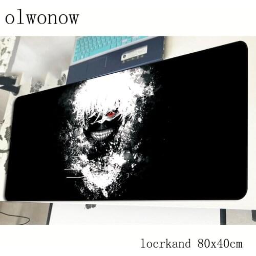 Tokyo Ghoul mousepad 800x400x3mm HD print gaming mouse pad gamer mat High quality game computer desk padmouse keyboard play mats