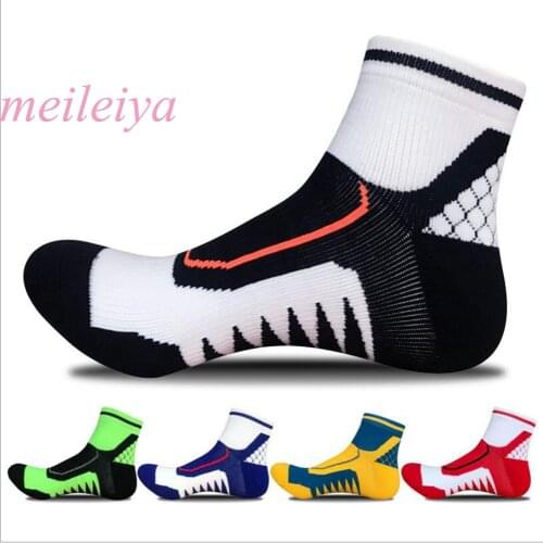 MEI LEI YA 5 Pairs / Bag High Quality New New Mens Socks Sole Pulling Socks Pressure Casual Socks Fashion Pattern Nylon Socks