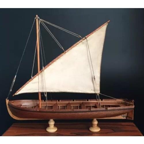 Sailboat model assembly kit 1:35 lifeboat model building kits