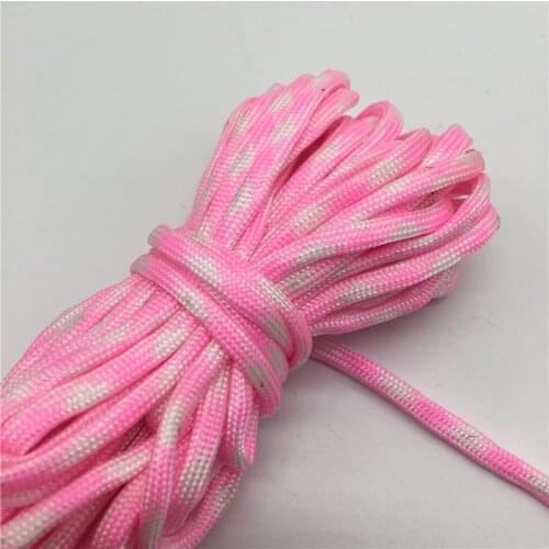 10yds Paracord 550 Parachute Cord Lanyard Rope Mil Spec Type III 7 Strand Climbing Camping Survival Equipment #Multicolor SZ126
