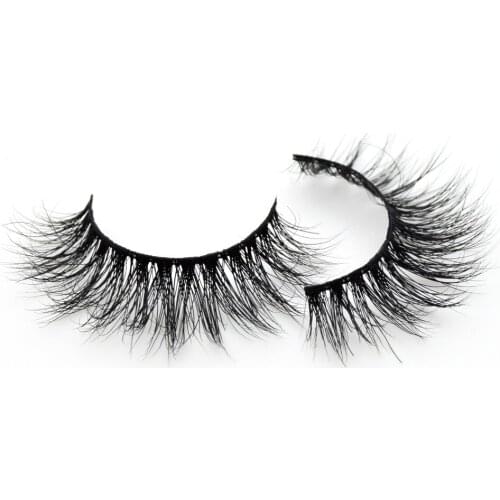Visofree Eyelashes Mink Lashes Hand Made Full Strip Fake Lashes Fur Fluffy False Eyelash Beauty Mink Eyelashes Extension D107