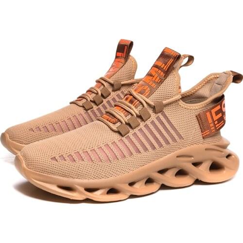 Breathable comfortable casual footwear high quality wear-resistant shoes fashion mesh sneakers men zapatillas hombre deportiva