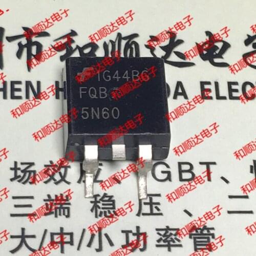 10pcs/lot FQB5N60 New Spot TO-263 600V 5A