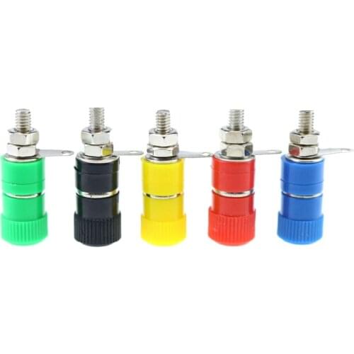 10 Pcs Binding Post Female Socket Jack for 4MM Banana Plug Connectors