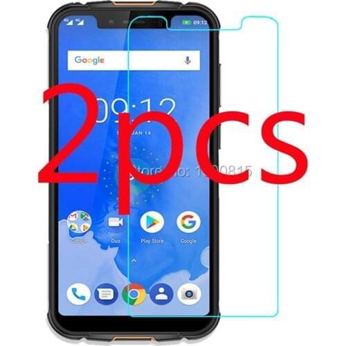 2PCS FOR Ulefone Armor X8 Tempered Glass Protective On ArmorX8 Screen Protector Film Cover Guard Protection