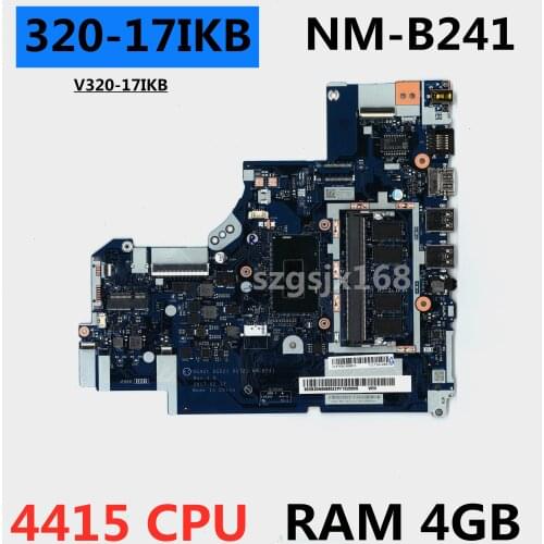 5B20N95885 DG421 DG521 DG721 NM-B241 Para lenovo ideapad 320-17IKB V320-17IKB 320-15ISK Laptop Motherboard SR348 4415U Pentiu
