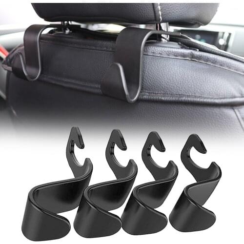 Accessory Car Back Seat hanger For Car Bus Handbag Black Groceries Hooks