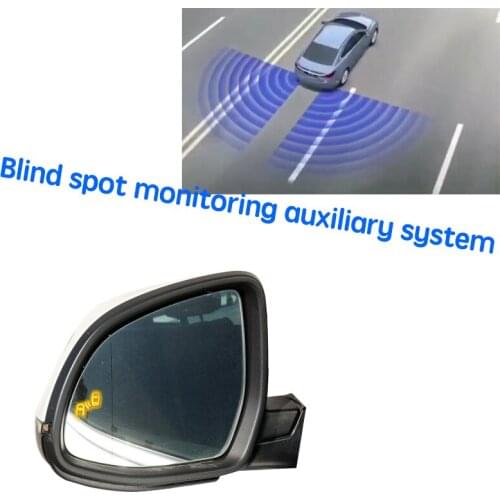 Car BSD BSM BSA Blind Area Spot Warning Drive Mirror Rear Radar Detection System For BMW X4 F26 2014~2018