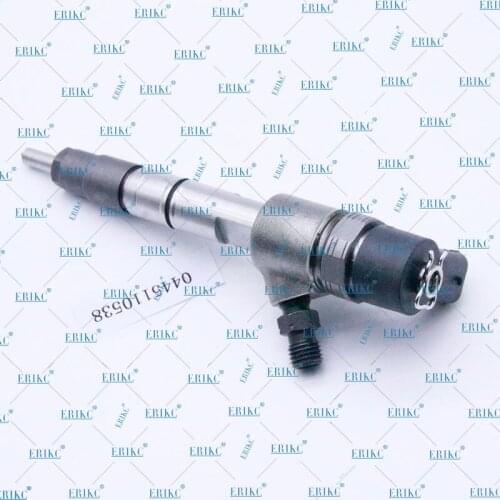 ERIKC Original 0445110538 Fuel Pump Dispenser Injector 0 445 110 538 Excavator Genuine New Diesel Injection Nozzle 0445 110 538